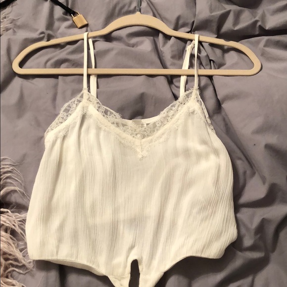 white lace tank top camisole - Picture 1 of 3